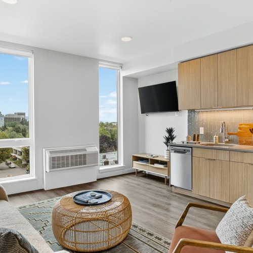 Spacious kitchens with thoughtful details